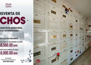 nichos cementerio “La Borreguera” Tampico
