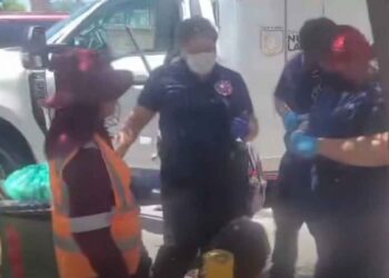 trabajadora golpe de calor Nuevo Laredo