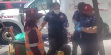 trabajadora golpe de calor Nuevo Laredo