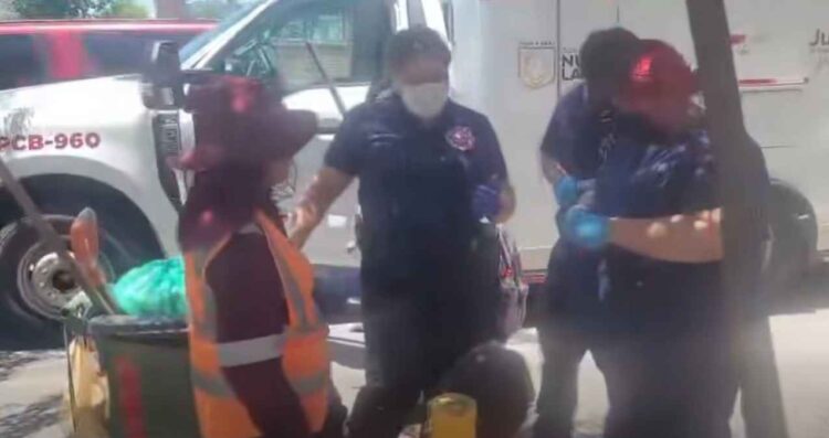 trabajadora golpe de calor Nuevo Laredo