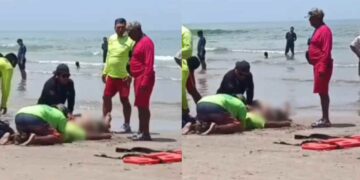 Turista ahogado en Playa Miramar