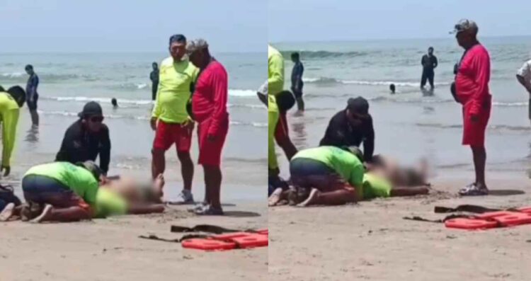Turista ahogado en Playa Miramar
