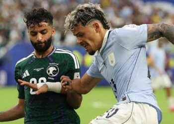 Uruguay empate Arabia Saudí