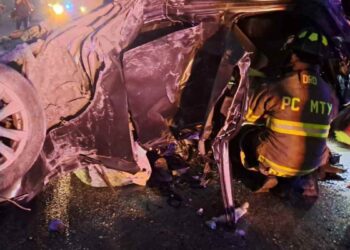 accidente heridos graves en Monterrey