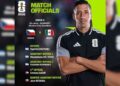 árbitro México vs Chequia