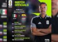árbitro México vs Ecuador
