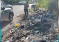 basurero clandestino en Ciudad Victoria