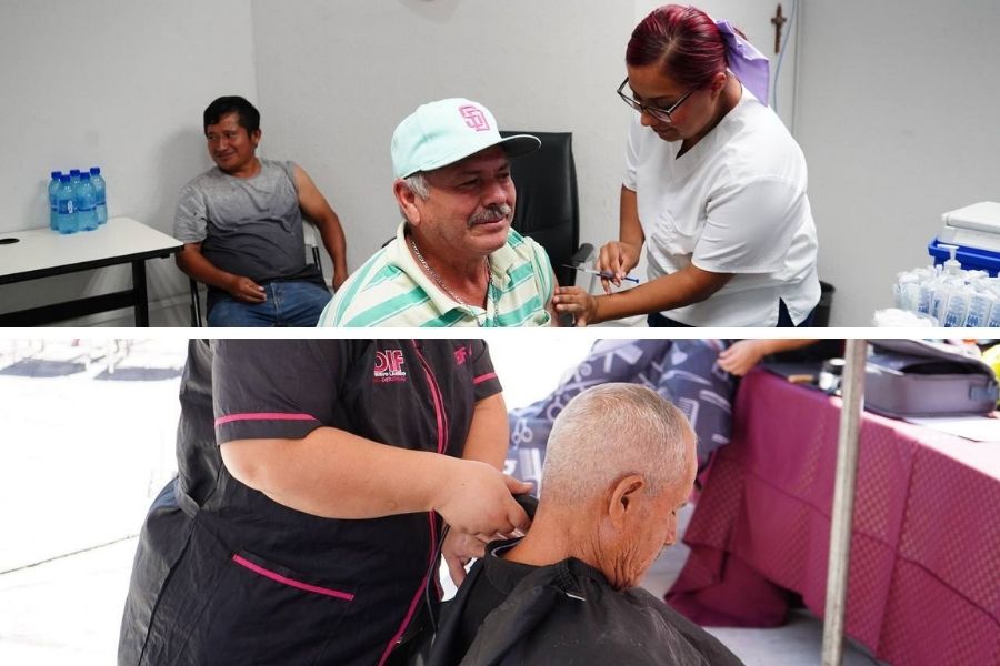 brigada médica gratuita en Nuevo Laredo