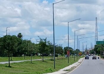 corredor recreativo en avenida de Matamoros