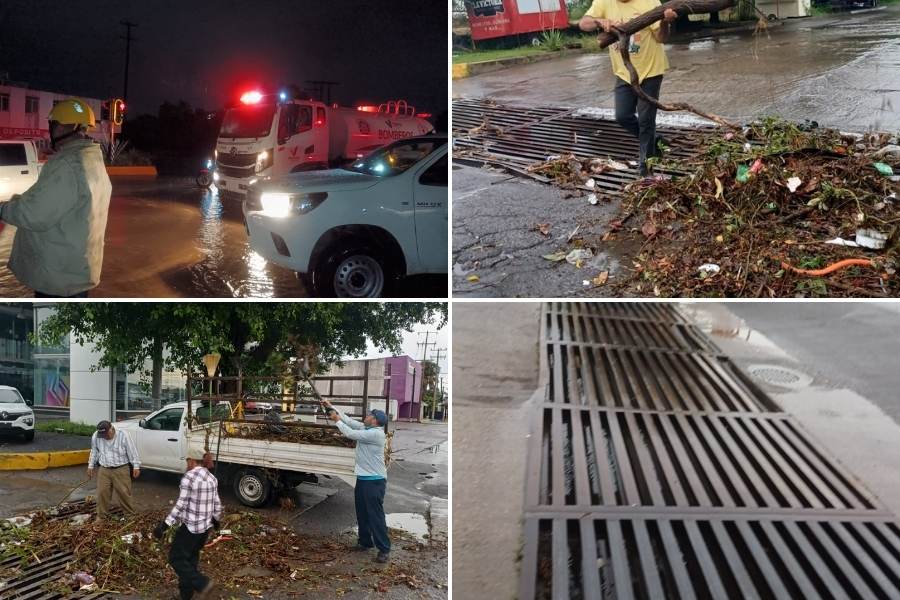 daños por lluvia en Victoria