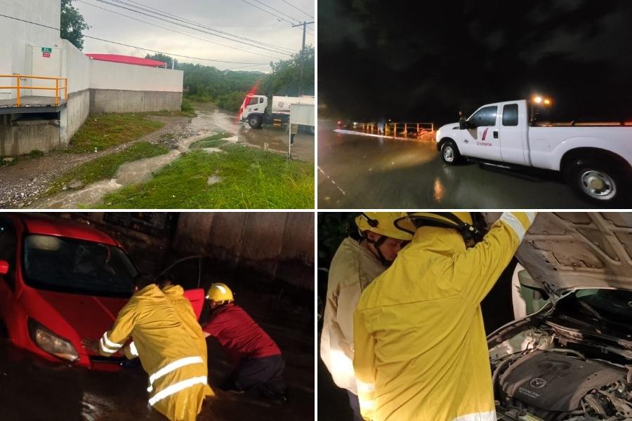 daños por lluvia en Victoria