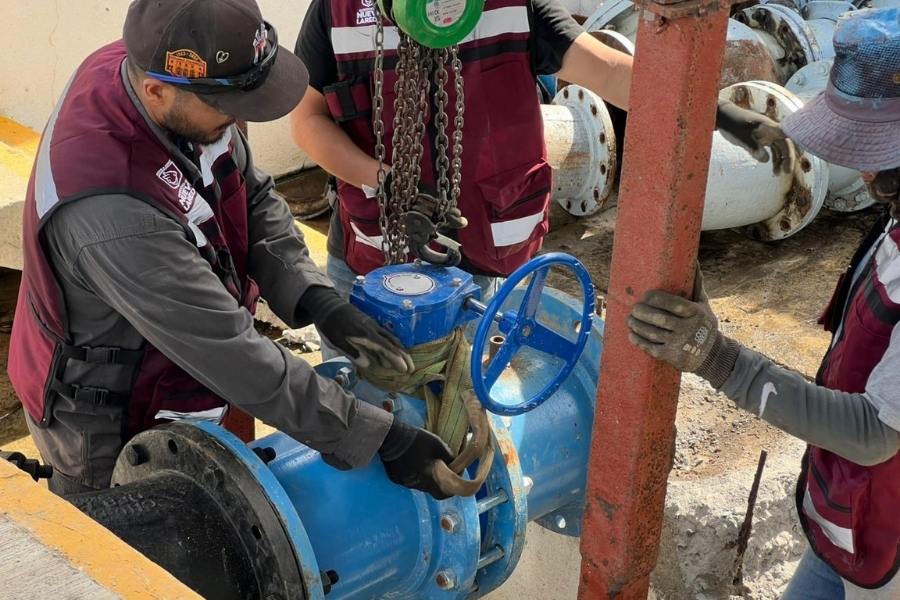 demanda de agua en Nuevo Laredo
