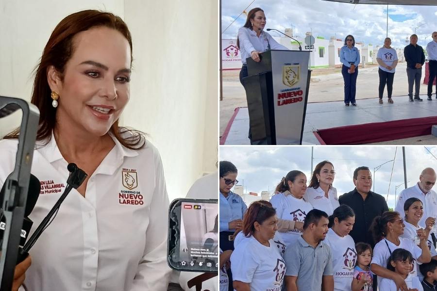 entrega de casas en Nuevo Laredo