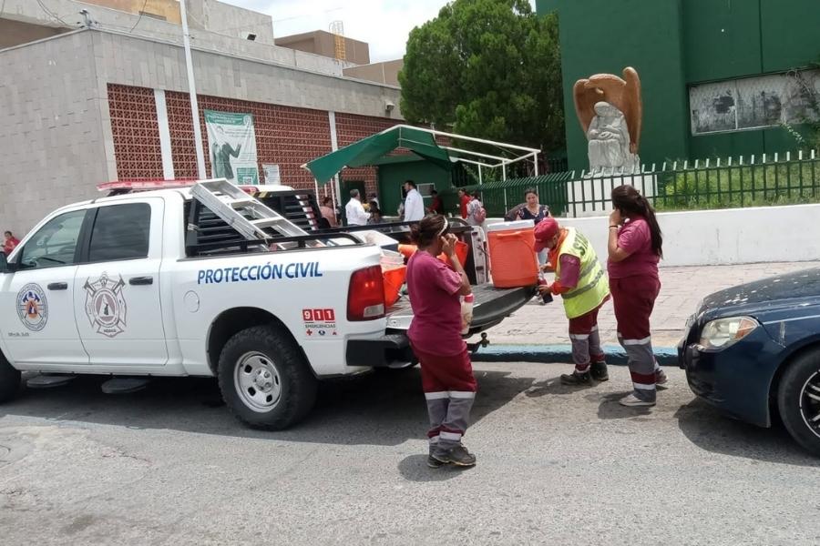 golpe de calor en Nuevo Laredo