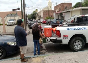 golpe de calor en Nuevo Laredo