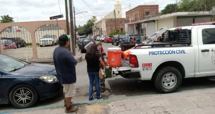 golpe de calor en Nuevo Laredo