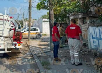 incendio en casa abandonada Tampico