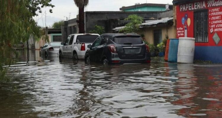 inundaciones de basura en Matamoros