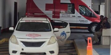 joven inconsciente en Matamoros