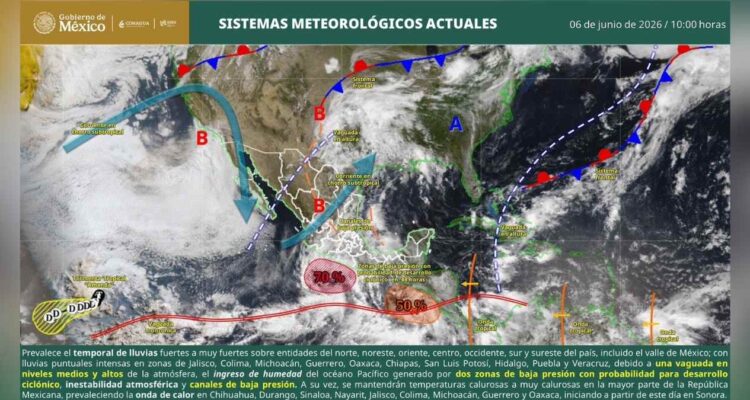 lluvias y calor Tamaulipas