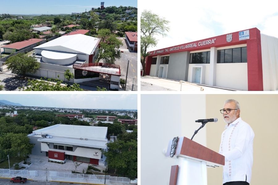 obras en escuelas de Tamaulipas