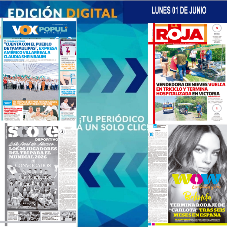 LUNES 01 DE JUNIO