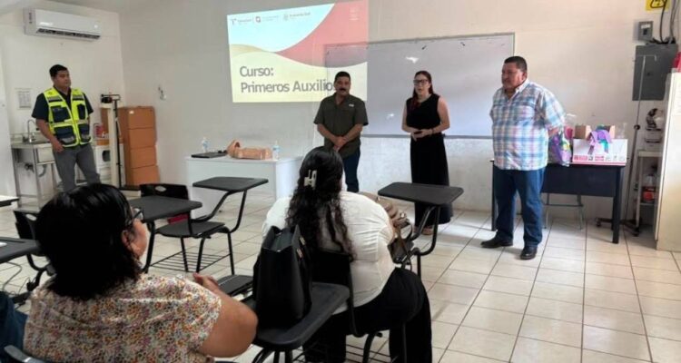 primeros auxilios docentes Tamaulipas