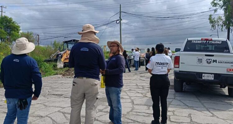 retiro autos abandonados en Matamoros