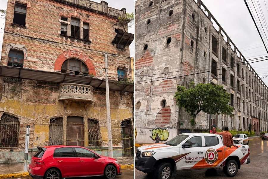 revisión de edificios antiguos tampico
