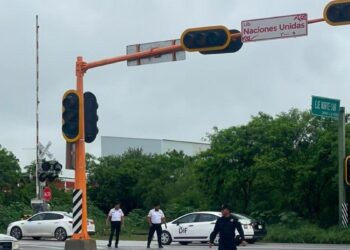 semáforos fuera de servicio en Ciudad Victoria