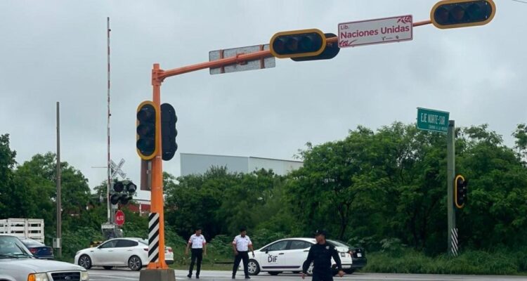 semáforos fuera de servicio en Ciudad Victoria