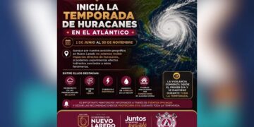 temporada de huracanes 2026 Nuevo Laredo