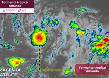 _trayectoria Tormenta Tropical Amanda