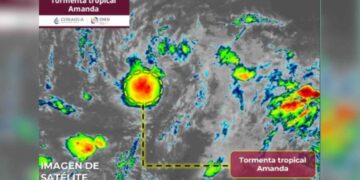 _trayectoria Tormenta Tropical Amanda