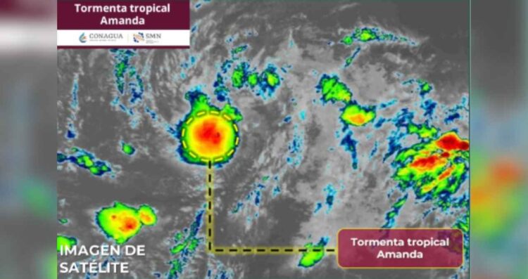 _trayectoria Tormenta Tropical Amanda