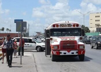 vigilancia transporte público Matamoros