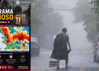 ¿A qué hora comenzarán las lluvias en Tamaulipas y en qué zonas afectarán?