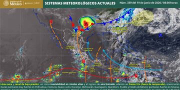 ¿Cómo afectará el nuevo frente frío fuera de temporada al clima de este 19 de junio?