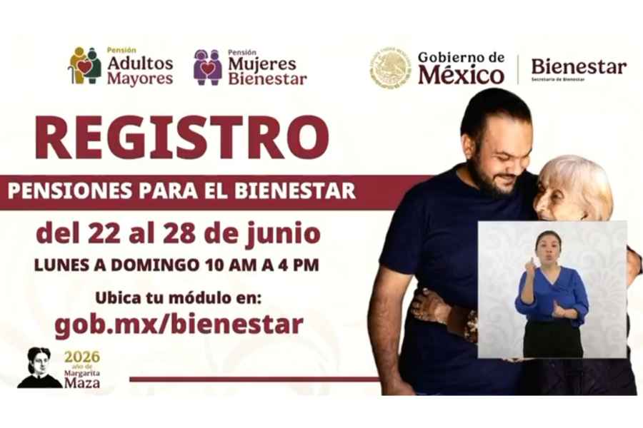 ¿Cómo ubicar los módulos para inscribirte en la Pensión Bienestar 2026 en junio?