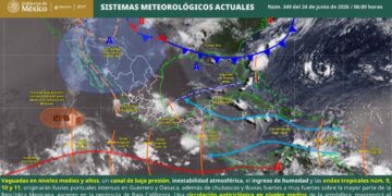 ¿Cuáles serán los estados más afectados por las lluvias intensas hoy?