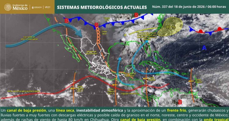 ¿Dónde afectará la llegada de la onda tropical número 8?
