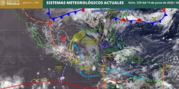 ¿En qué estados de México seguirán las lluvias durante el día de hoy SMN informa