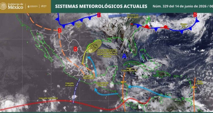 ¿En qué estados de México seguirán las lluvias durante el día de hoy SMN informa