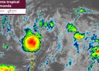 ¿Impactará en México la Tormenta Tropical Amanda? Así luce