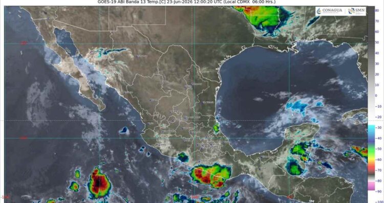 ¿Lloverá hoy en Tamaulipas? Así afectará el nuevo canal de baja presión al estado