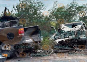fuerte accidente carretera Ribereña
