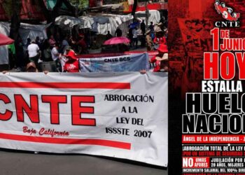 ¿Qué vialidades de la CDMX se verán afectadas debido a la marcha de la CNTE este 1 de junio?
