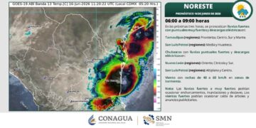 ¿Vuelven las granizadas? Así impactará el nuevo sistema ciclónico a Tamaulipas