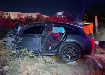 Accidente vehicular en la autopista a Laredo en Ciénega de Flores deja un muerto y tres lesionados