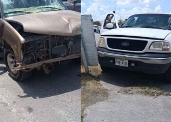 Accidente vial en Matamoros lesionados